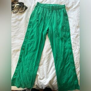 Alo yoga snap sweatpants